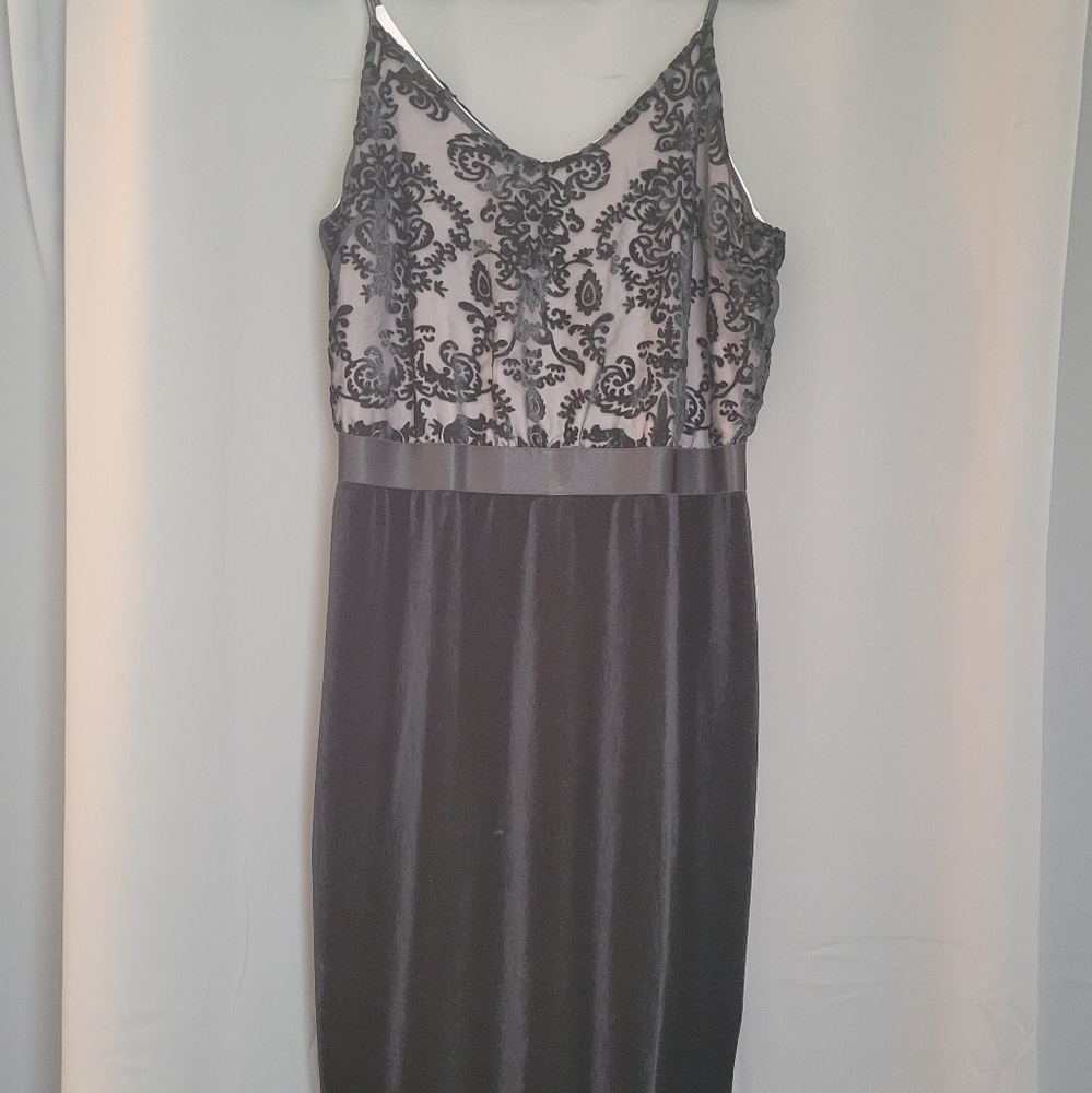 Black cocktail dress